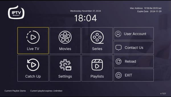 Table of 29 Account Xtream verified working - IPTV 26/10/2025